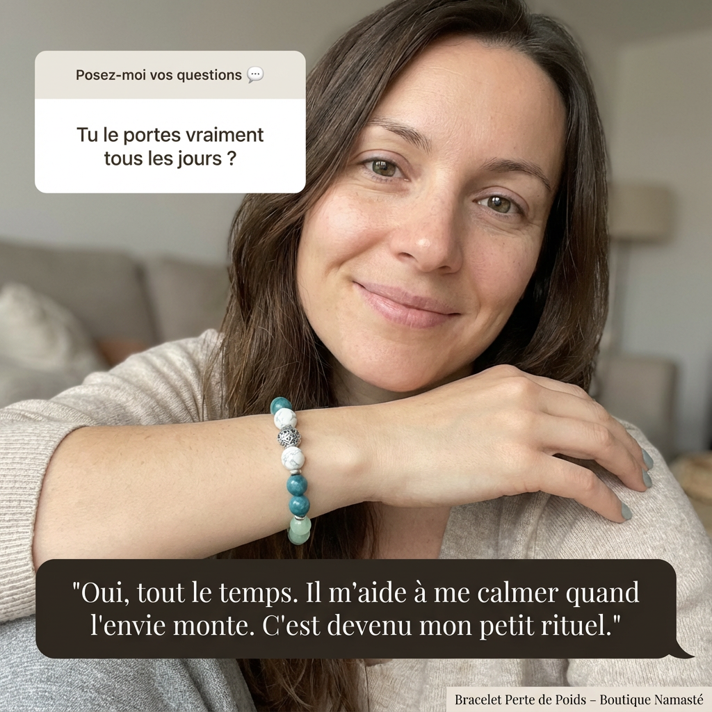Namasté Lithothérapie Facebook ad
