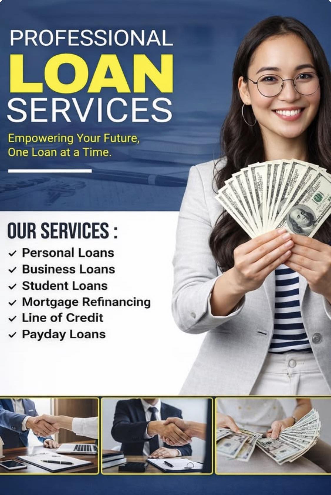 SAME DAY LOAN Facebook ad
