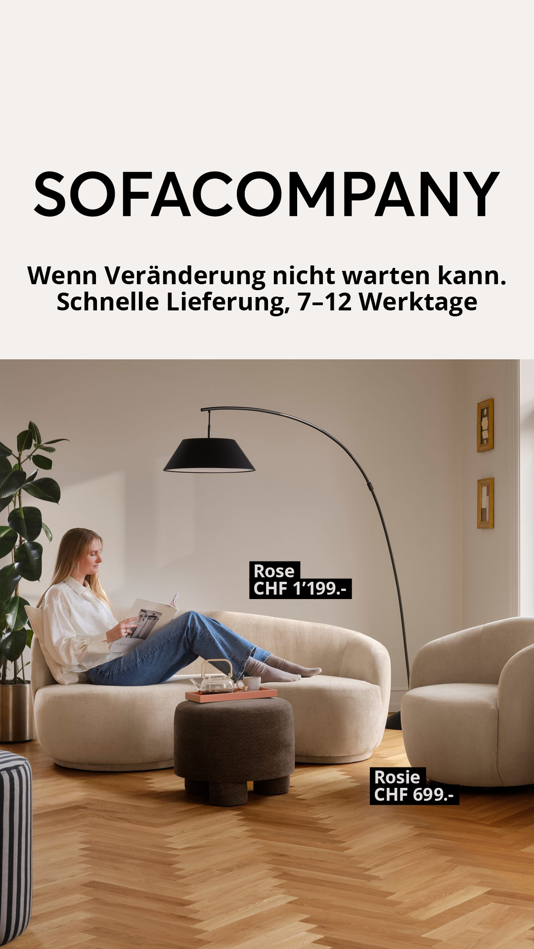 Sofacompany Facebook ad