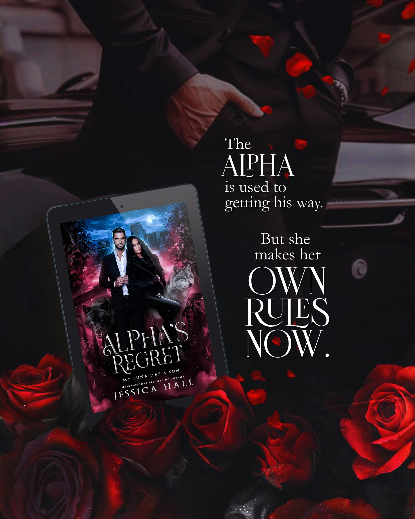 Jessica Hall Author's Page Facebook ad