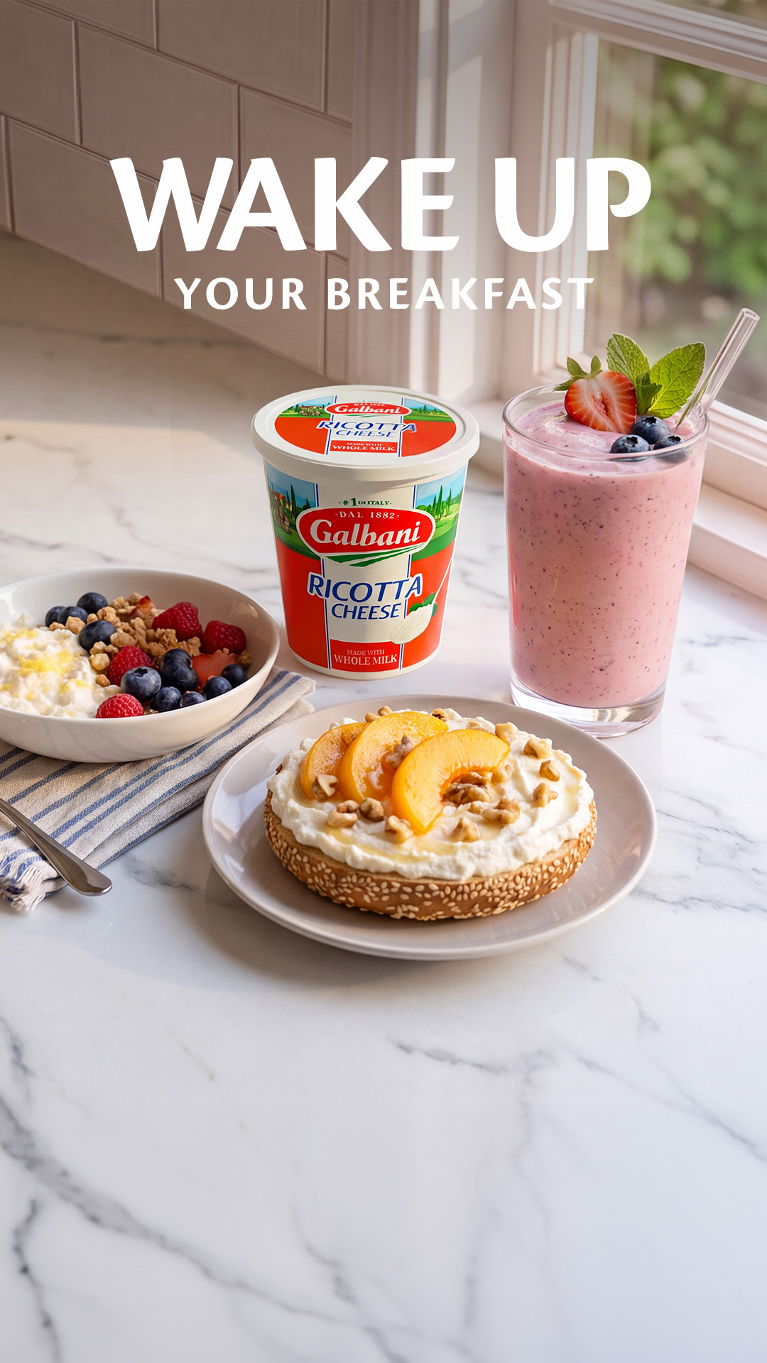 Galbani Cheese Facebook ad
