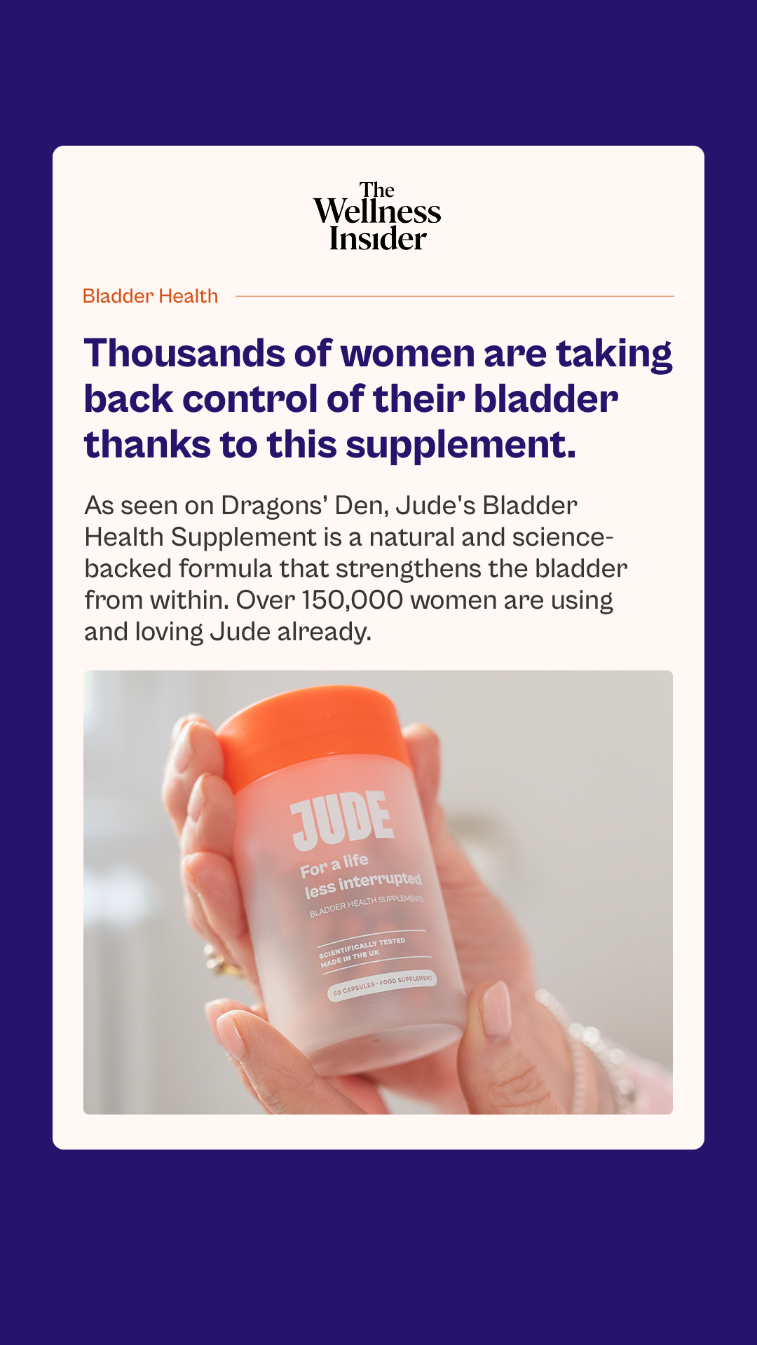 Jude Facebook ad