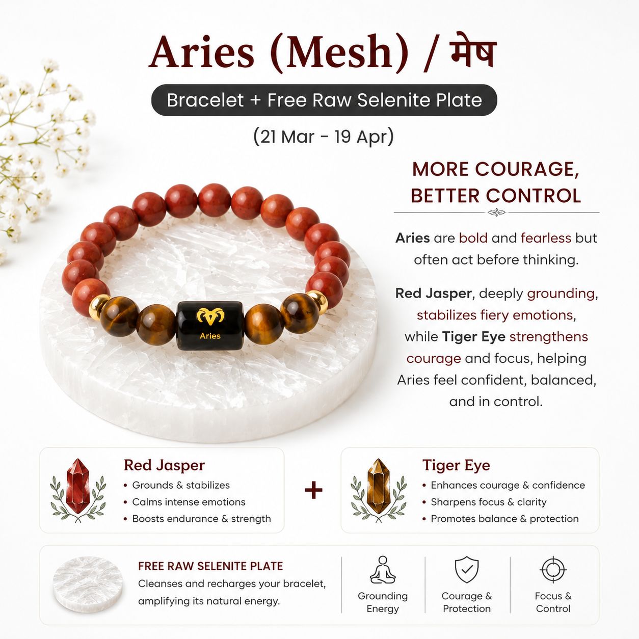Droptique Facebook ad: Modern wellness with a spiritual touch.