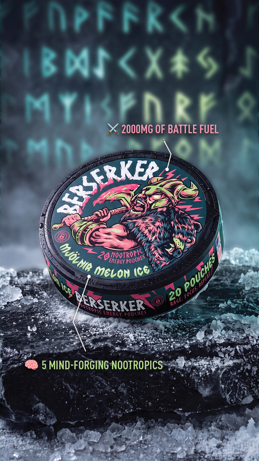 Berserker Facebook ad: **WE DID IT FIRST.