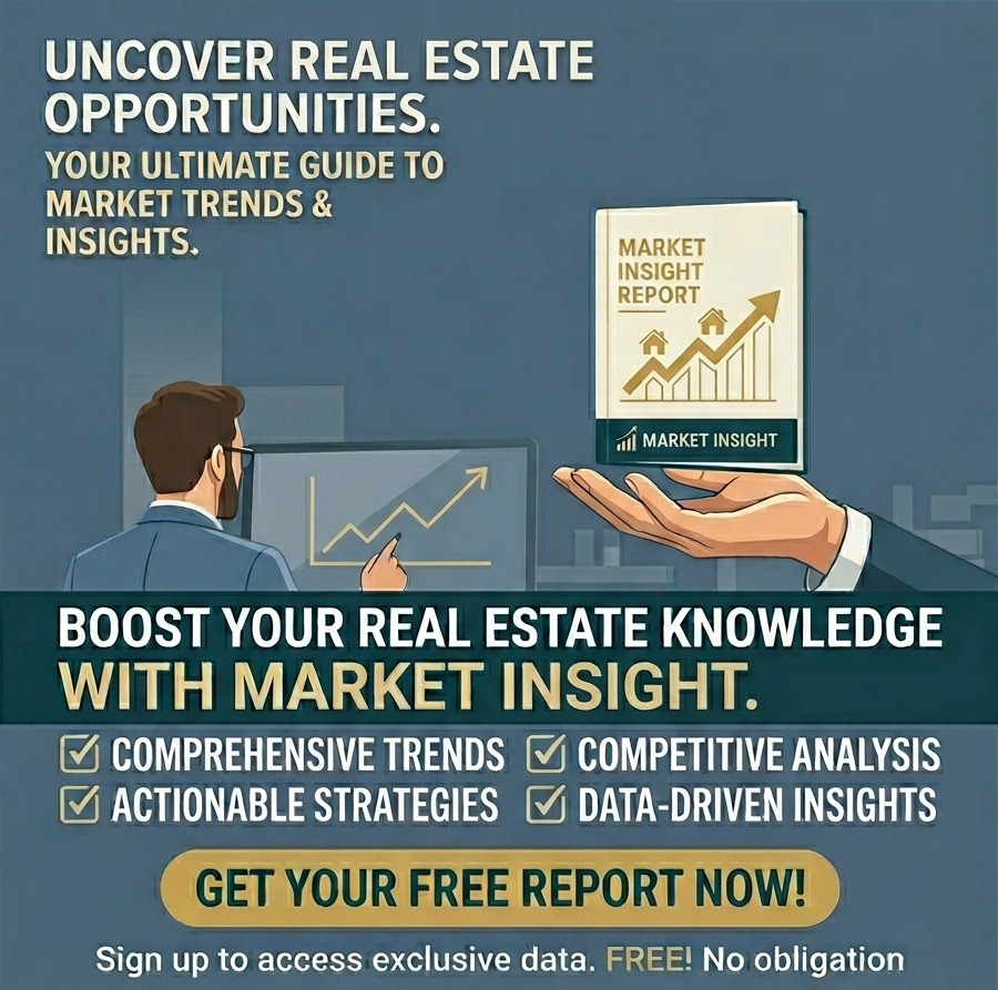 The Preferred Homes Team Facebook ad: Market Insight Signup Form