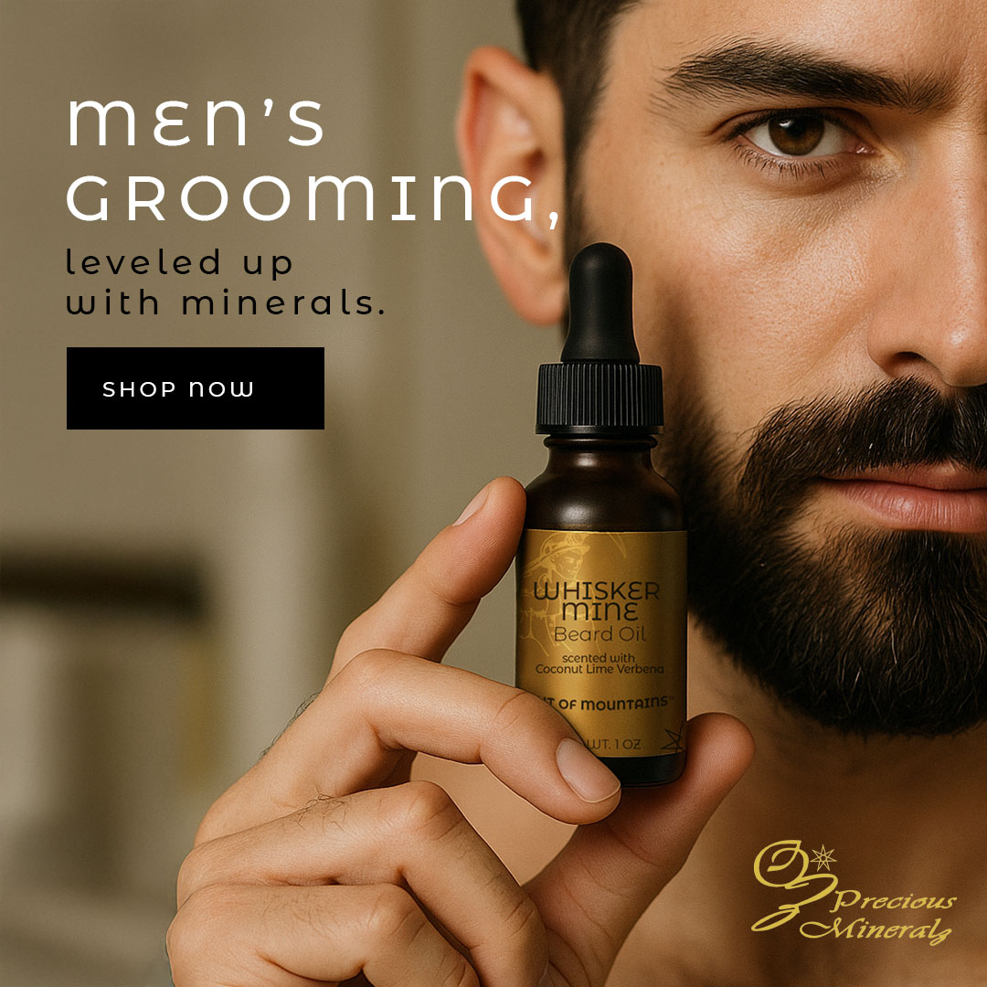 Precious Mineralz LLC Facebook ad: Grooming, Upgraded
