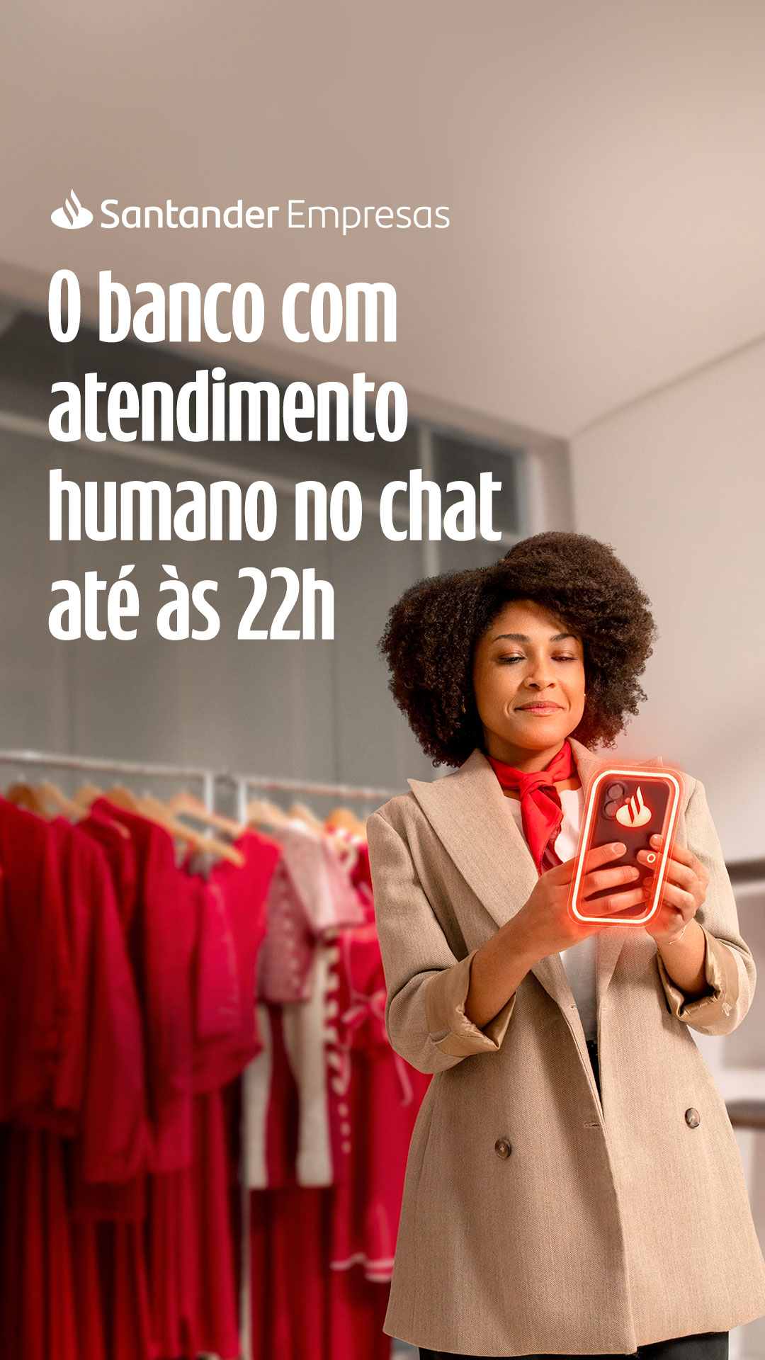 Santander Empresas Brasil Facebook ad