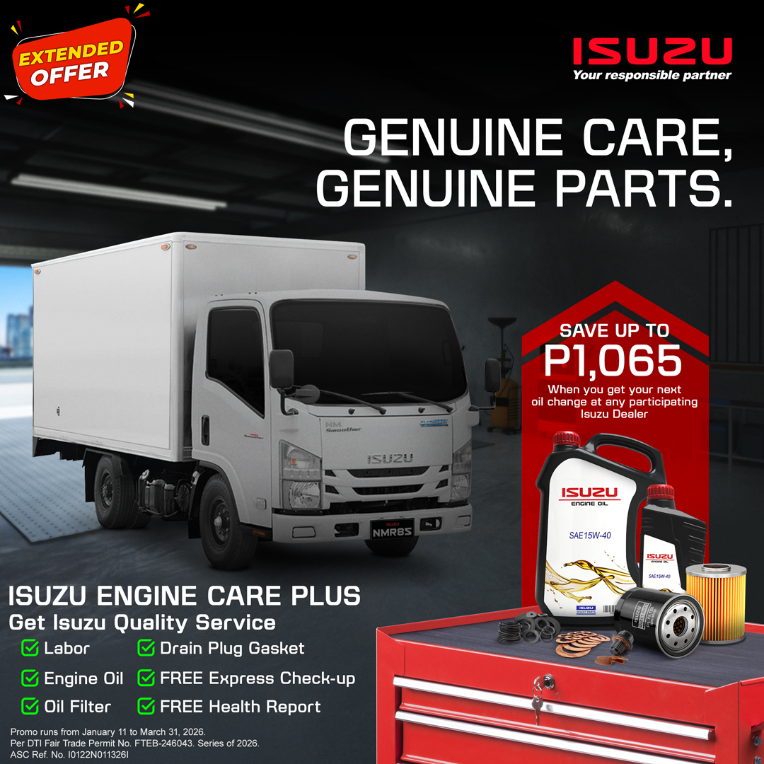 Isuzu Philippines Facebook ad