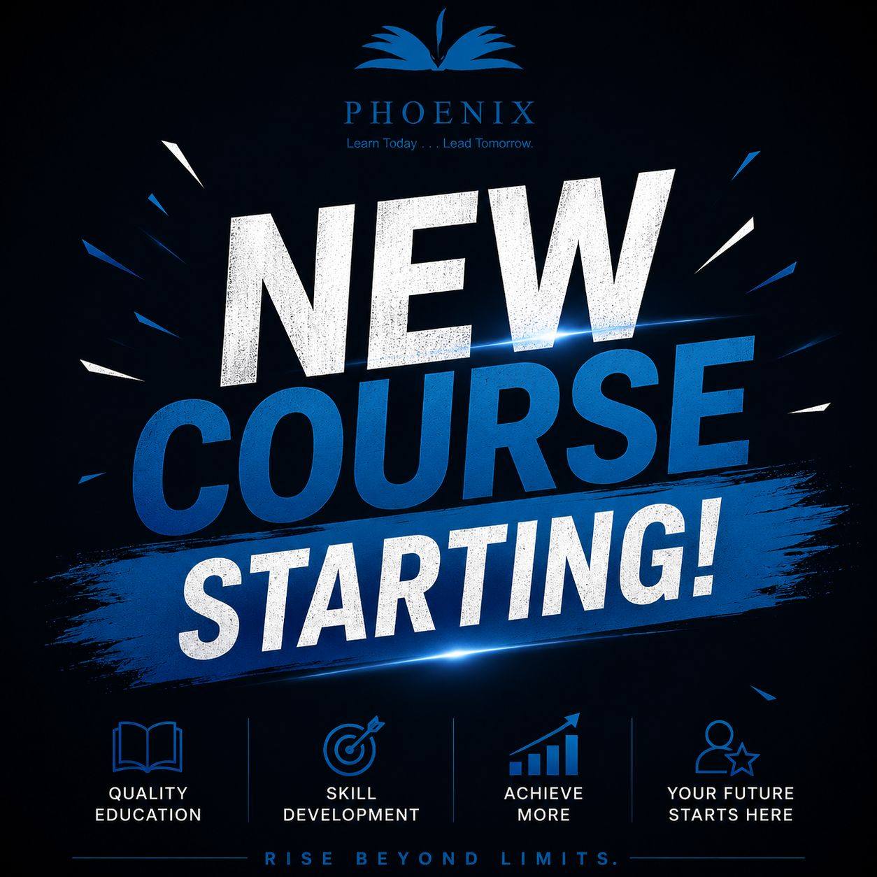 Phoenix Institute Facebook ad: دورة اللغة الإنجليزية, المستوى ما قبل المتوسط…