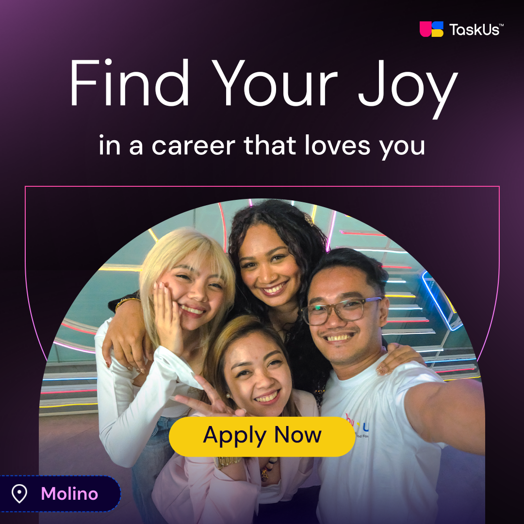TaskUs Facebook ad