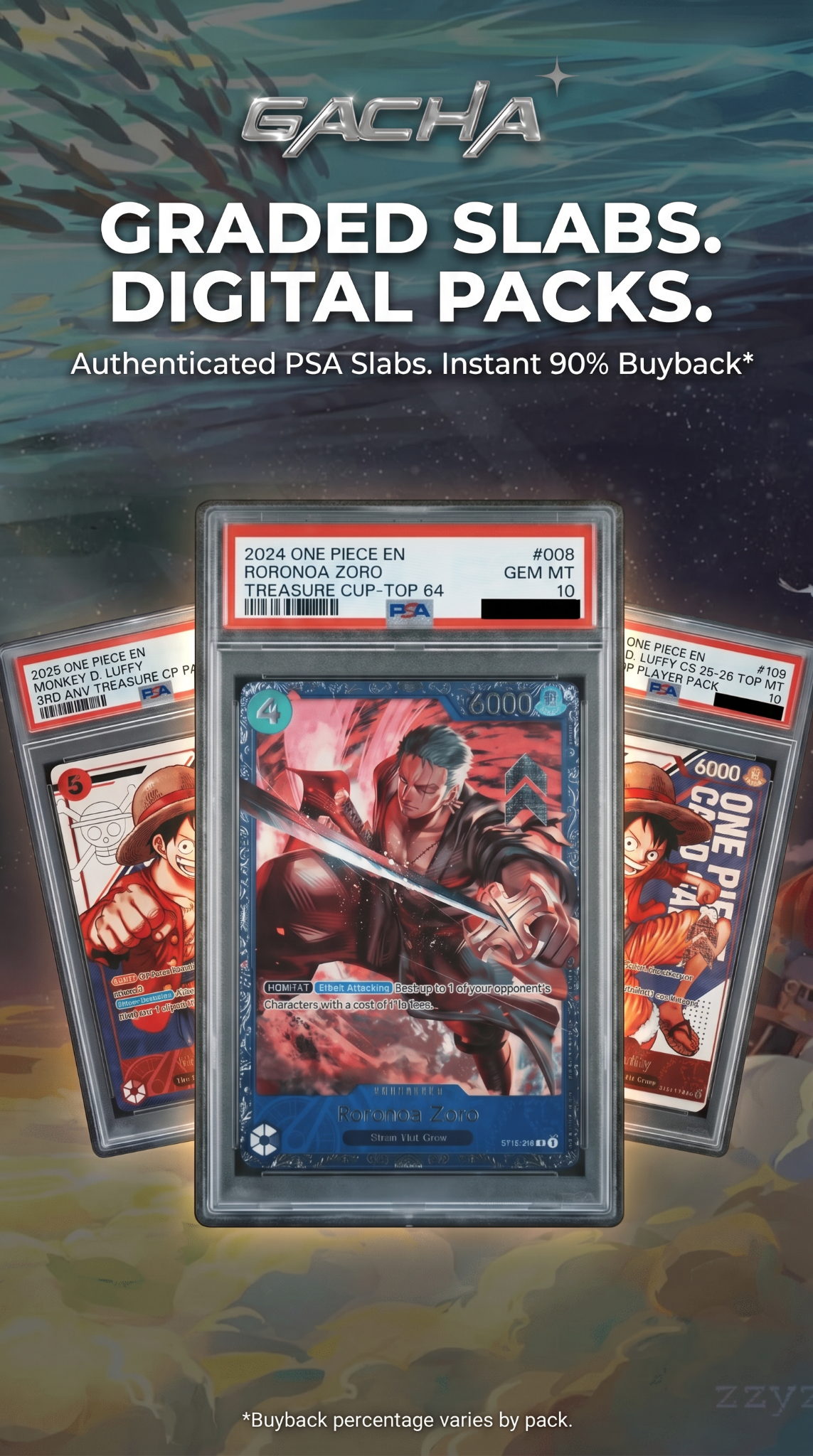Gacha Facebook ad