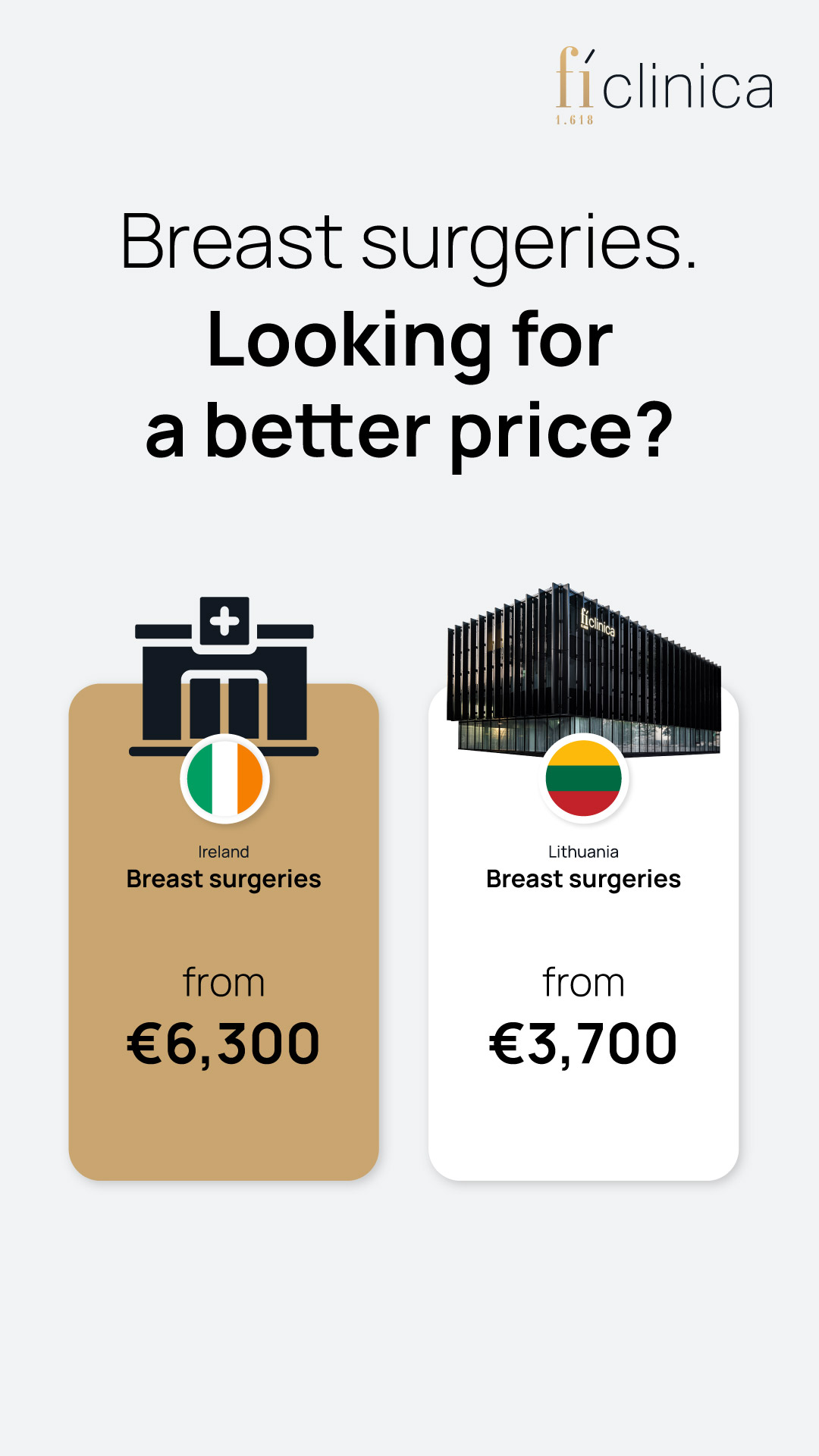 Fi Clinica Europe Facebook ad from Oct 20, 2025