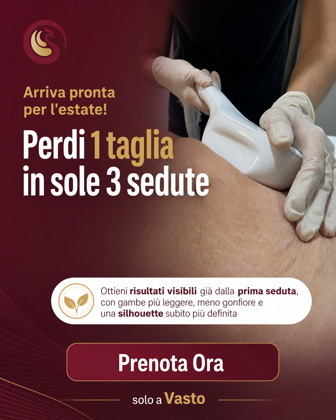 Araba Fenice Centro Specializzato in Modellamento Corpo Facebook ad: Perdi 1 taglia in sole 3 sedute, senza diete né palestra