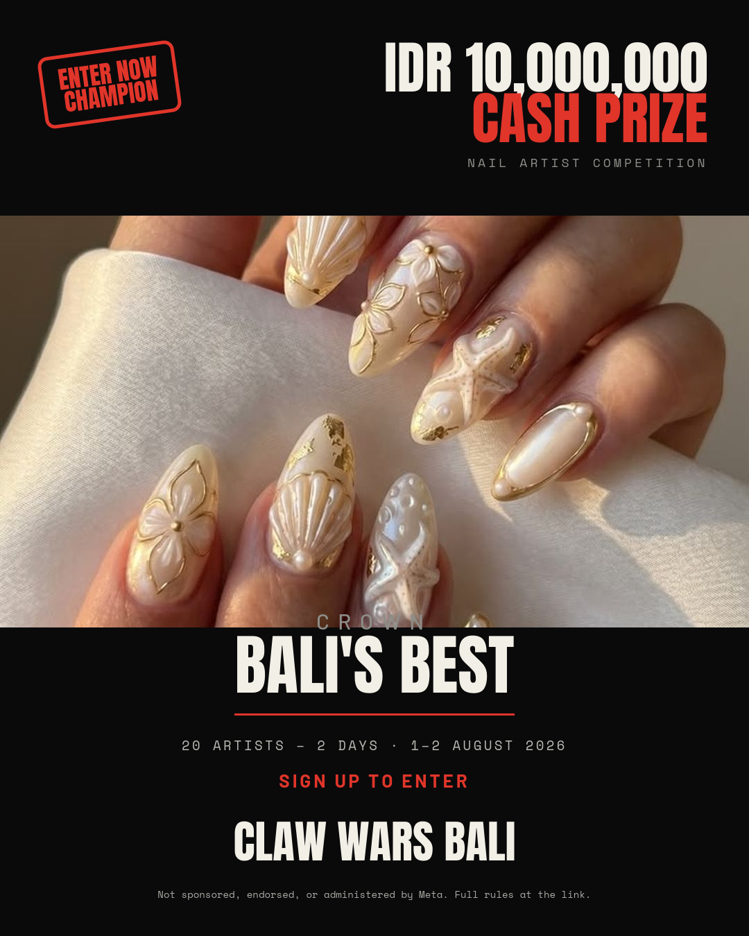 Rika Spa Facebook ad: Win IDR 10,000,000