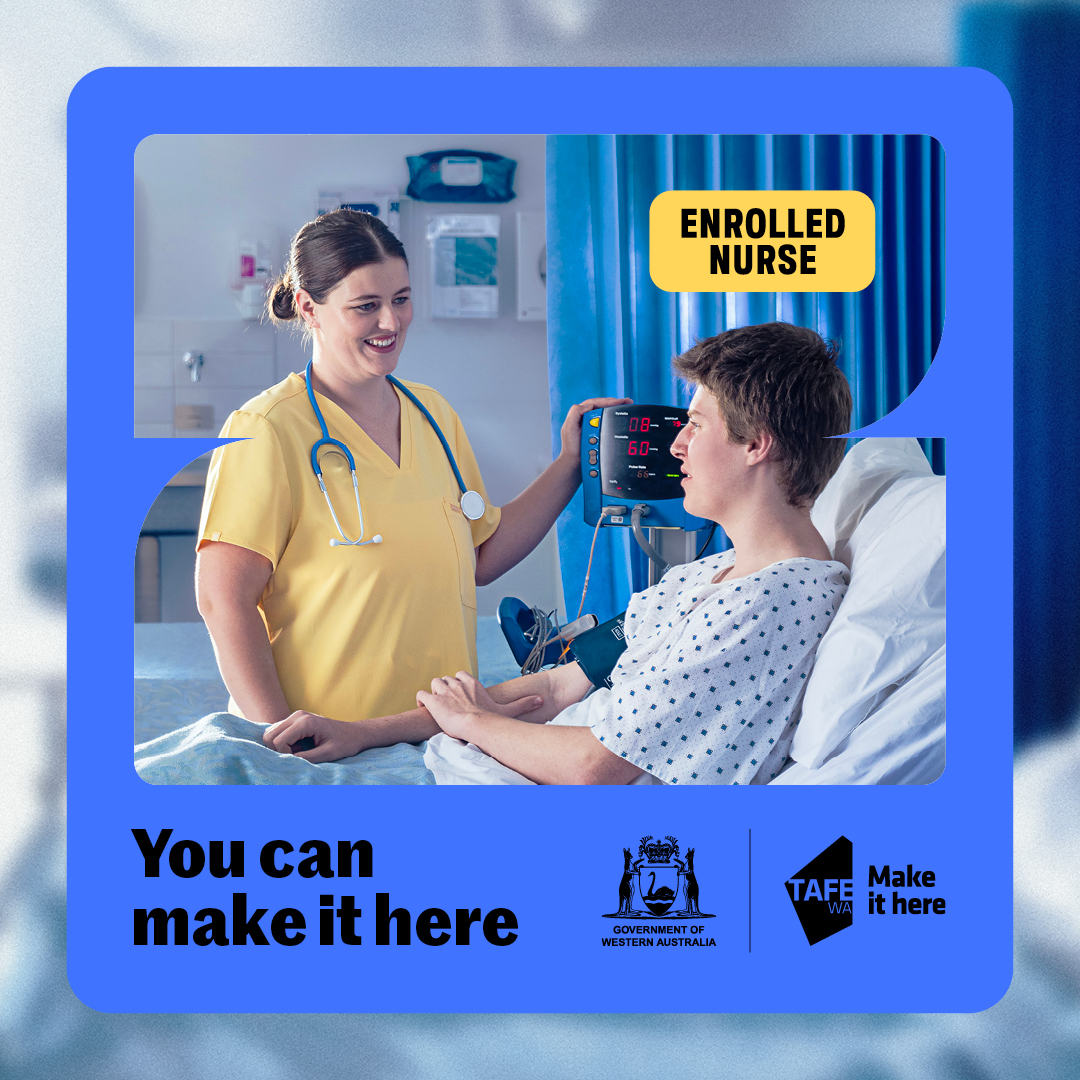 Department of Training and Workforce Development WA Facebook ad: Get into high-demand industries with TAFE’s fee free…