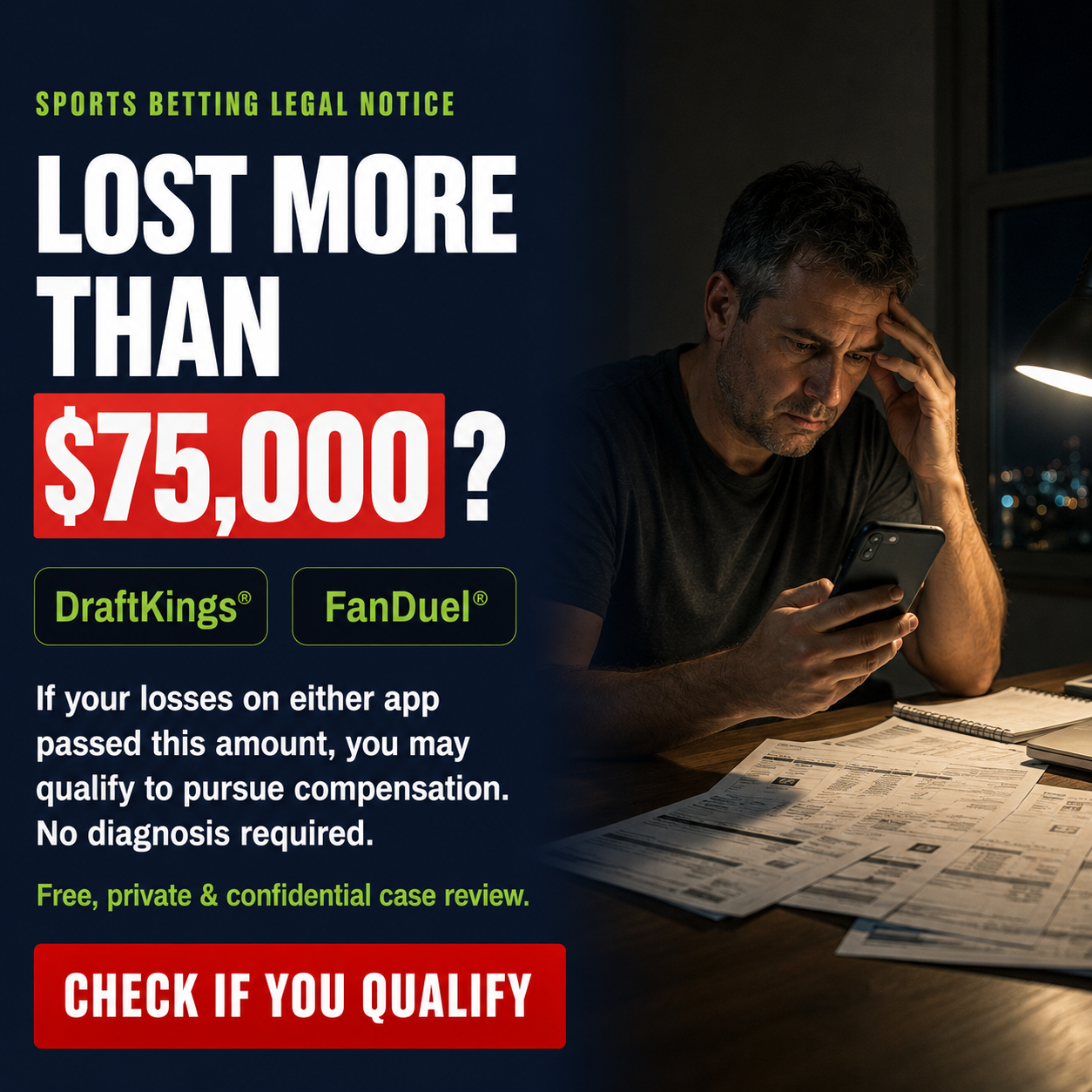 Ventura Law Center Facebook ad: Start Your Compensation Claim Here