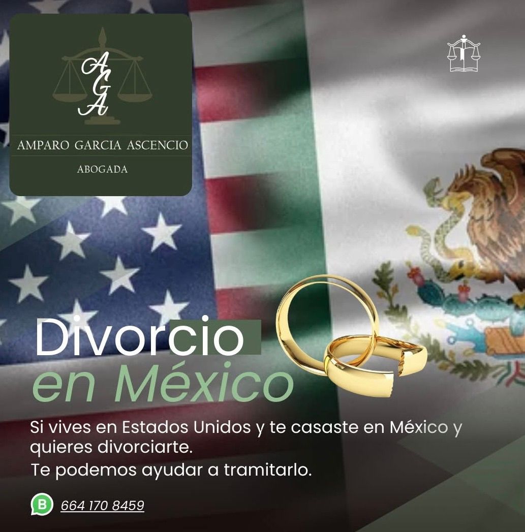 Lic. Amparo Garcia A Facebook ad: ABOGADOS TIJUANA! Agenda tu cita, resuelve tus asuntos…