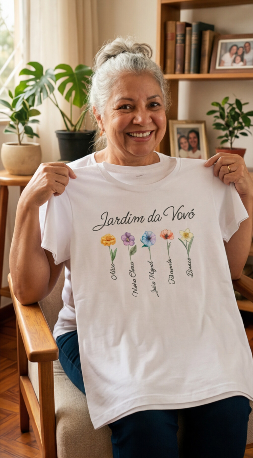 ASAS Facebook ad: Camisetas personalizadas Dia das Mães