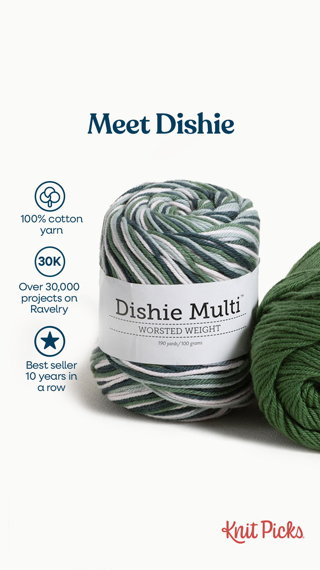 Knit Picks Facebook ad