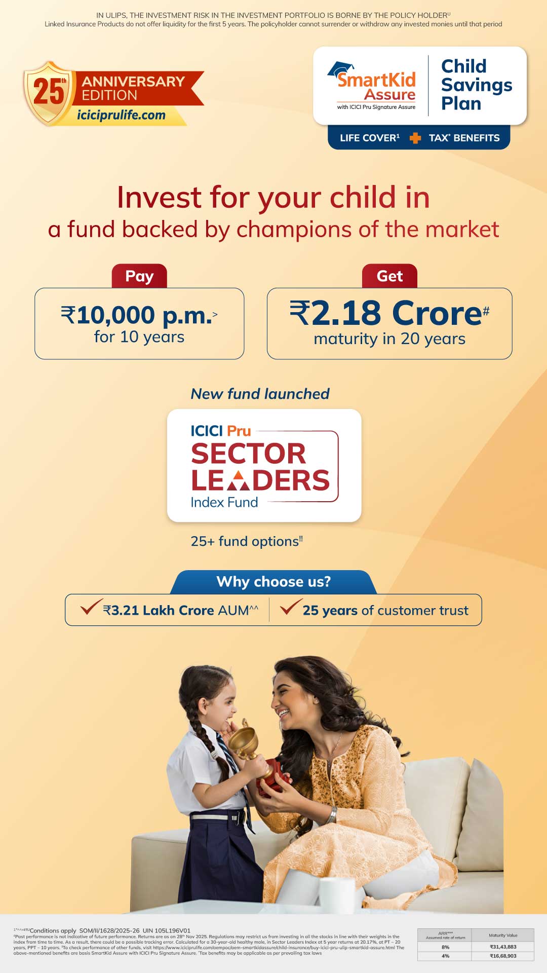 ICICI Prudential Life Insurance Facebook ad