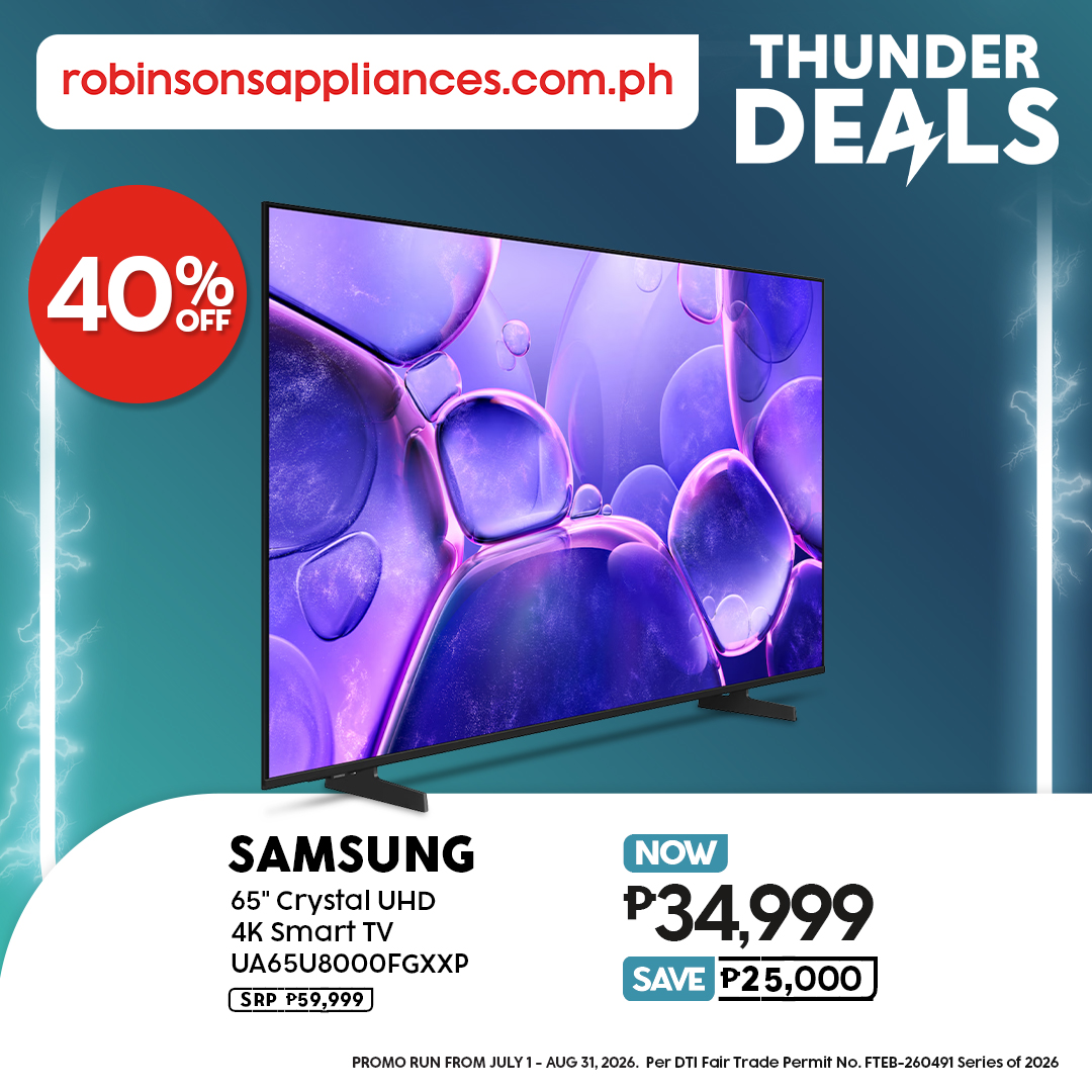 Robinsons Appliances Facebook ad