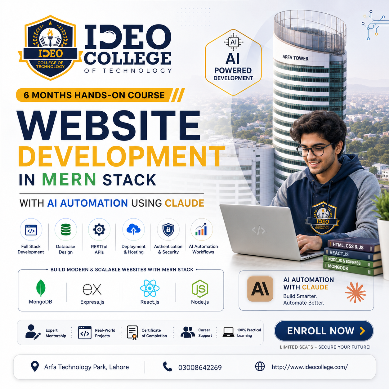 IDEO College of Technology Facebook ad