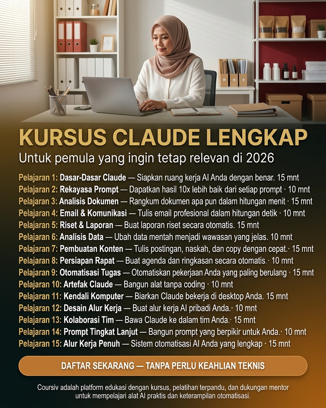 Coursiv Facebook ad