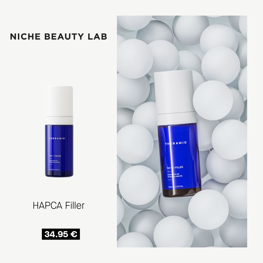 Niche Beauty Lab Facebook ad: Descubre Theramid