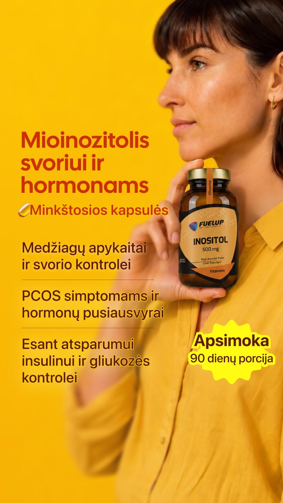 Multifit Lietuva Facebook ad: Yra priežastis, kodėl visi kalba apie inozitolį