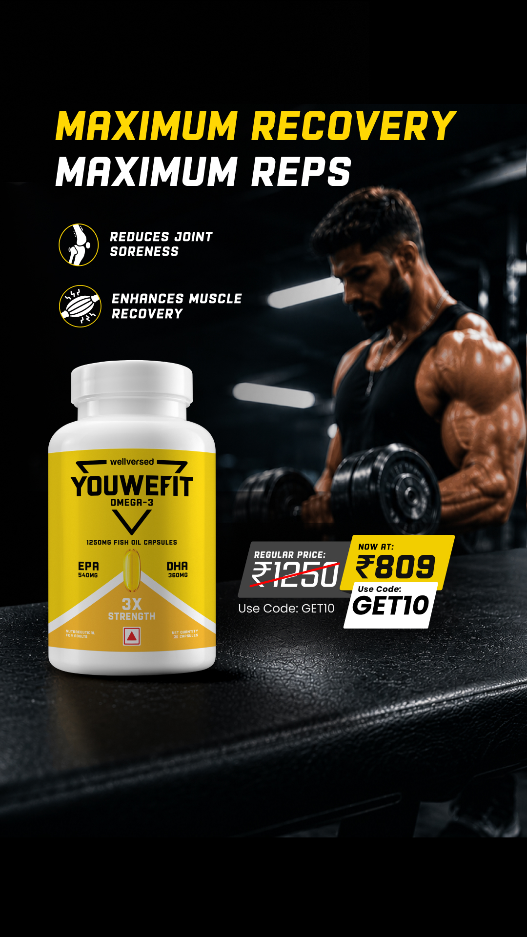 Youwefit - Wellversed Brand Facebook ad