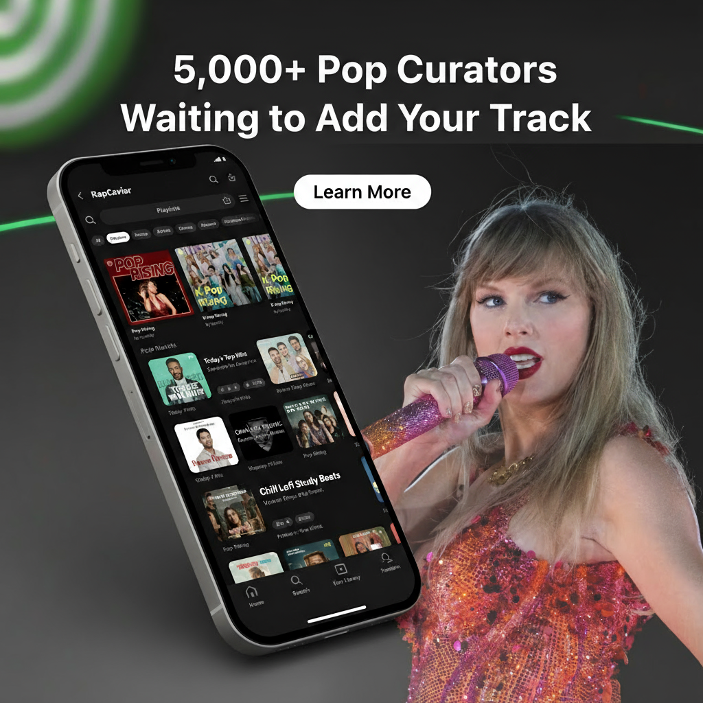 Playlist Booker Facebook ad
