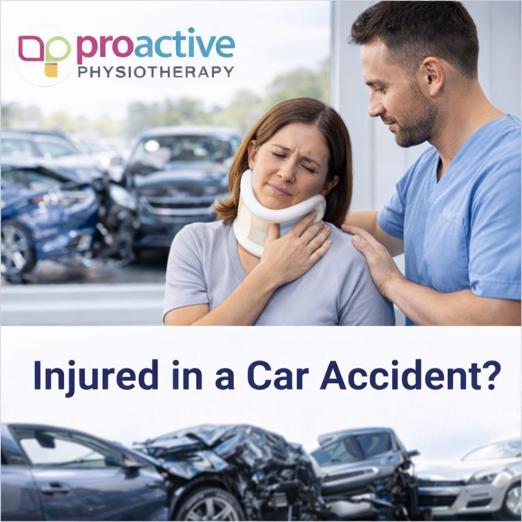 ProActive Physiotherapy - South Edmonton Facebook ad: Physiotherapy After a Car Accident