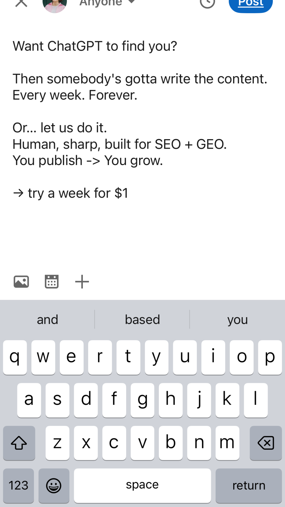 VisibilityPro - Get Clients from AI Recommendations Facebook ad