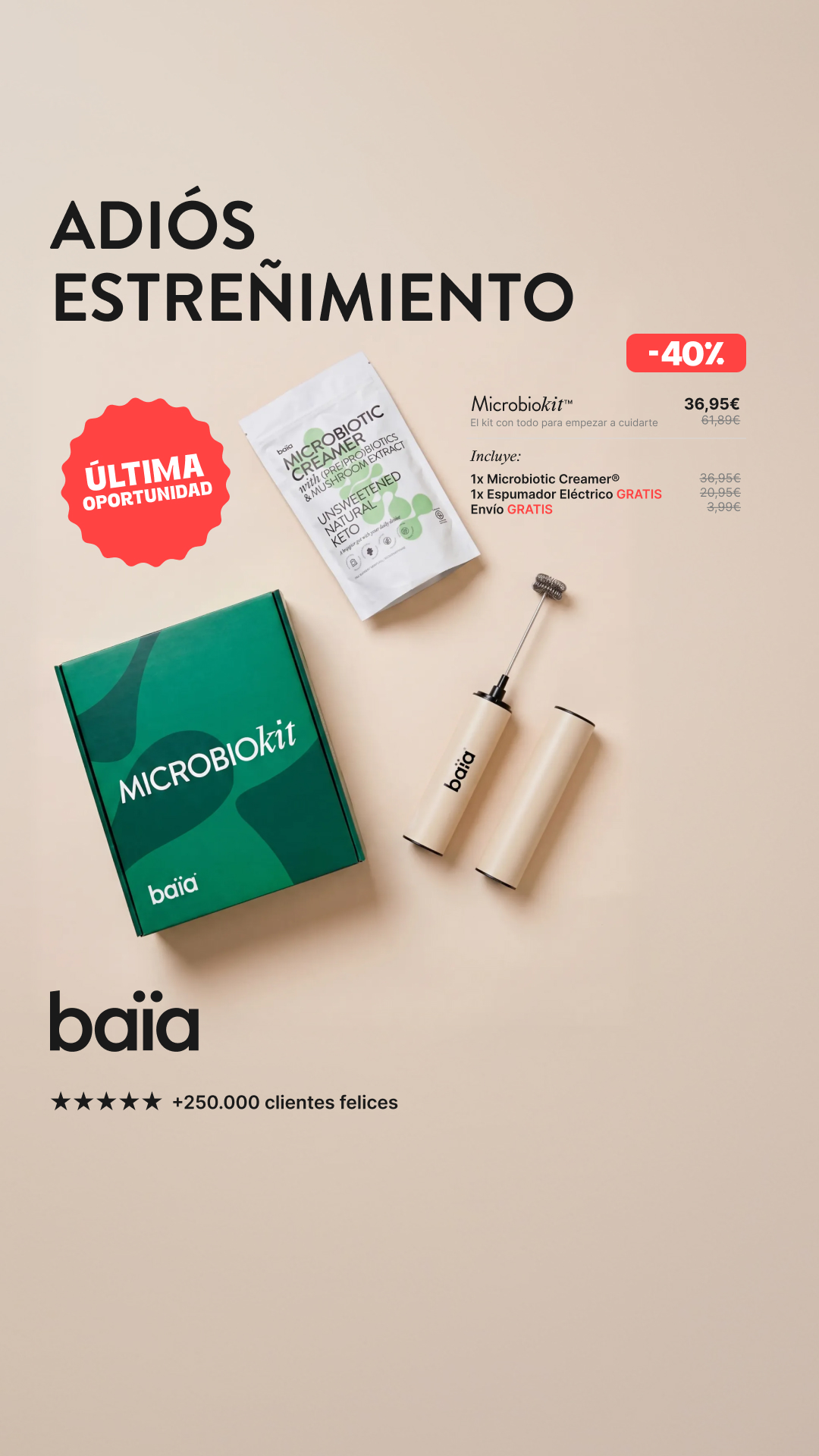Baïa Food Co. Facebook ad