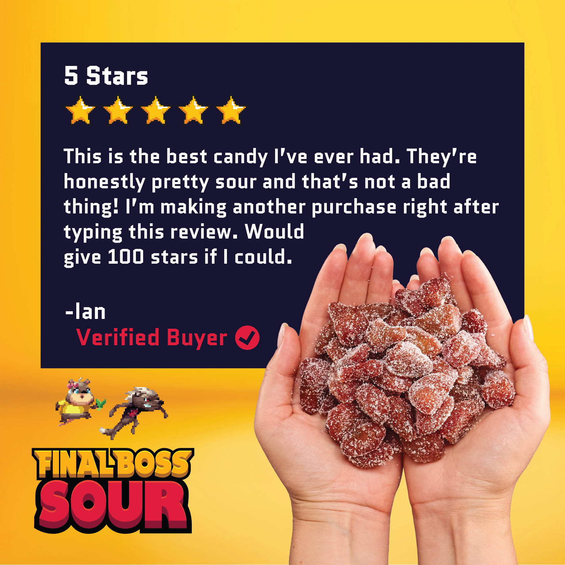 FINAL BOSS SOUR Facebook ad