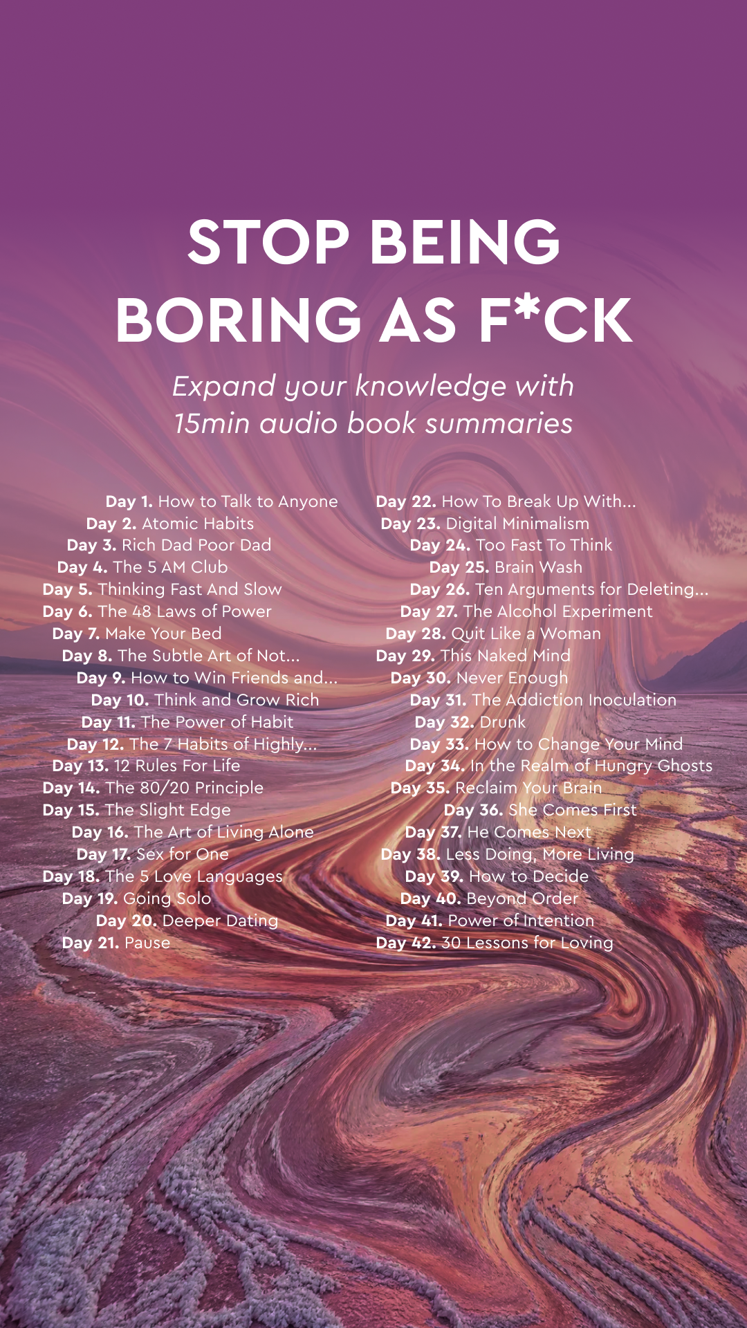 Blinkist Facebook ad: Become A Better You With This Book Summary