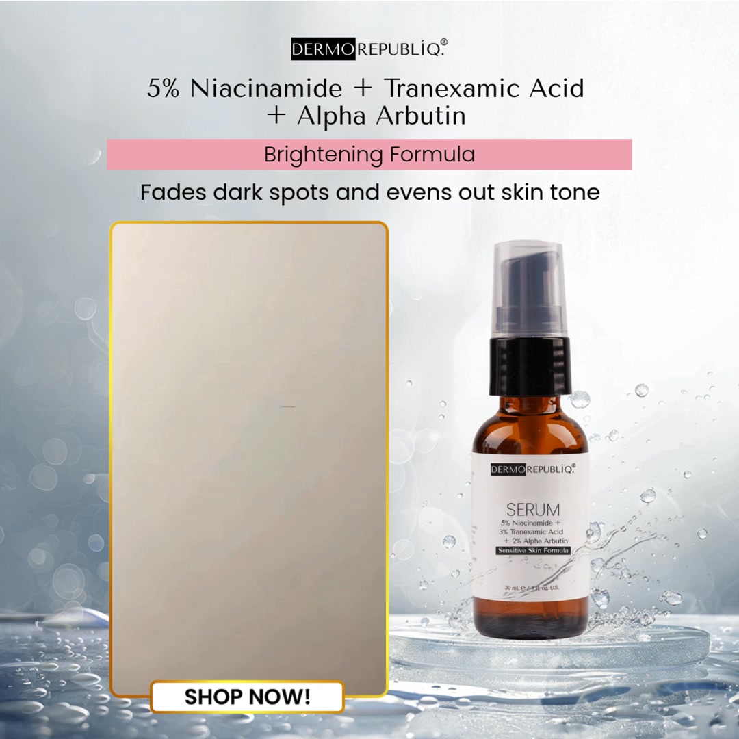 Dermorepubliq Facebook ad: Uneven skin tone and dark marks?