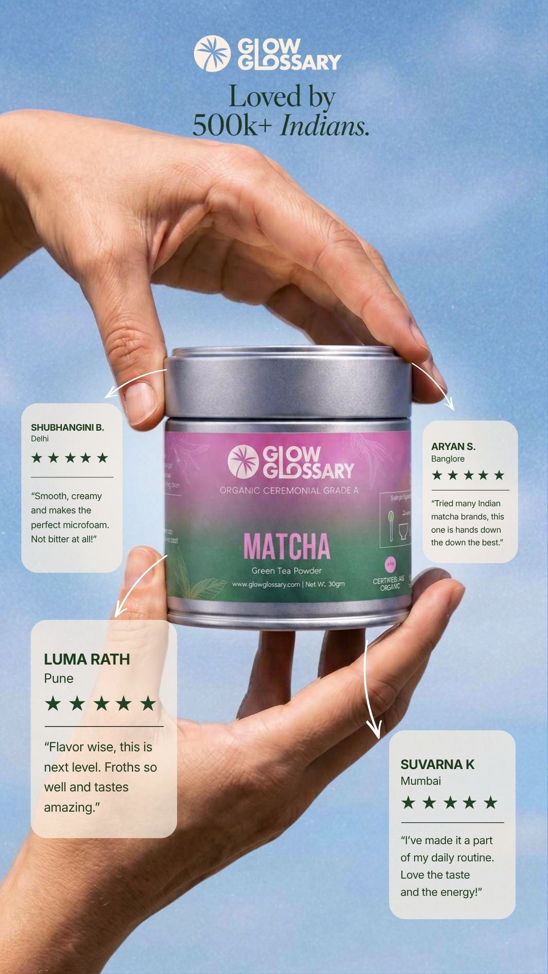 Glow Glossary Facebook ad