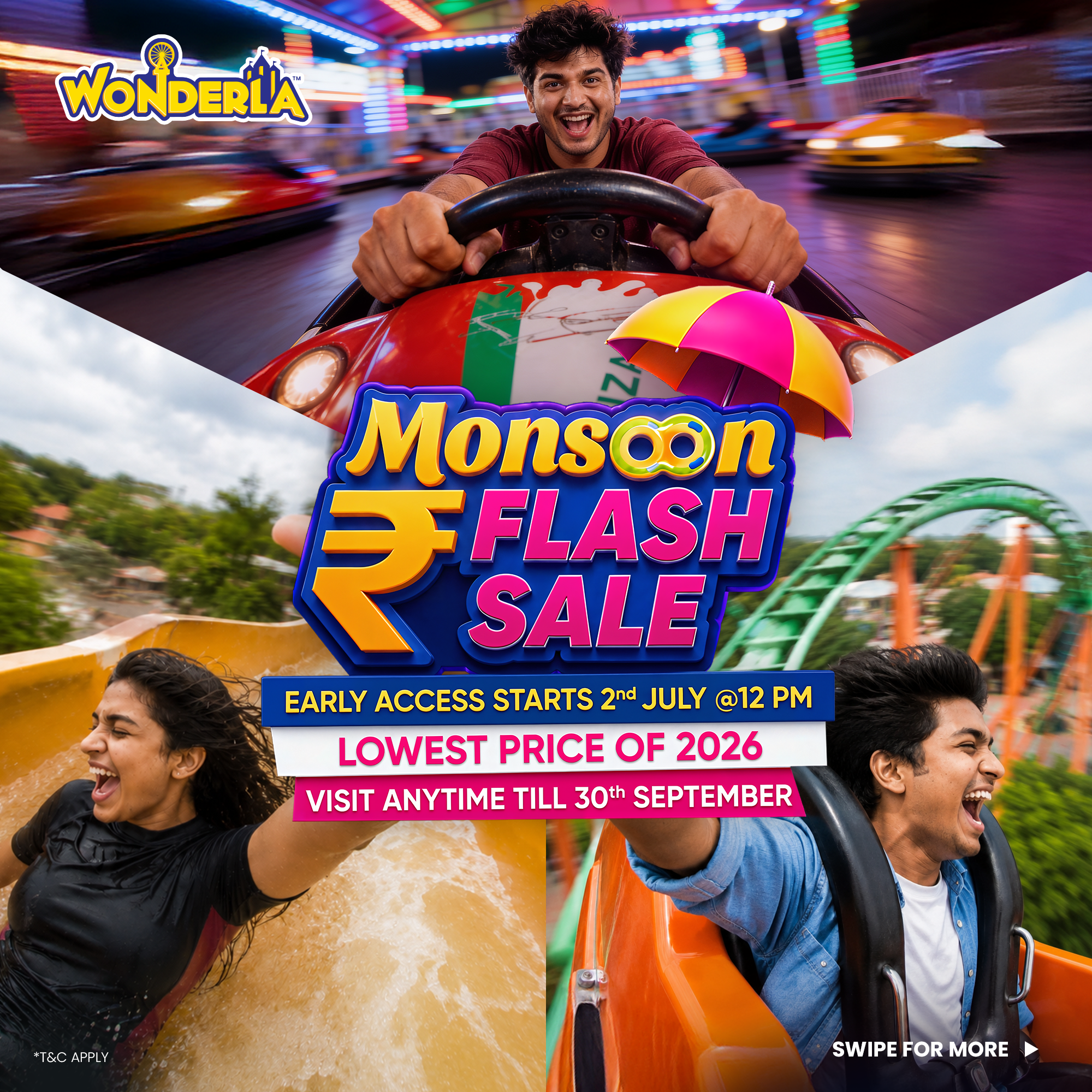 Wonderla Facebook ad