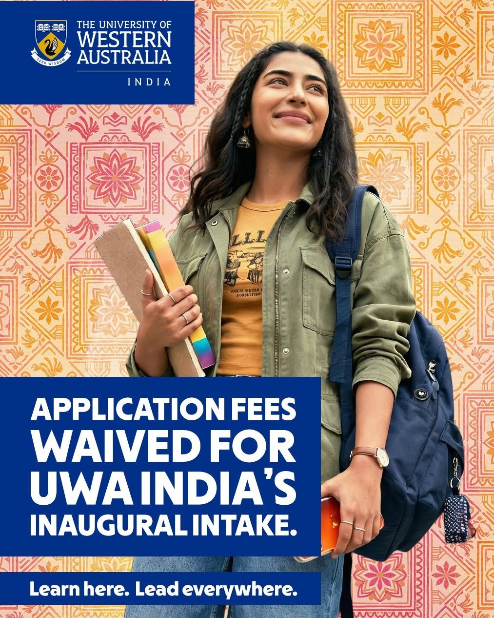 The University of Western Australia India Facebook ad