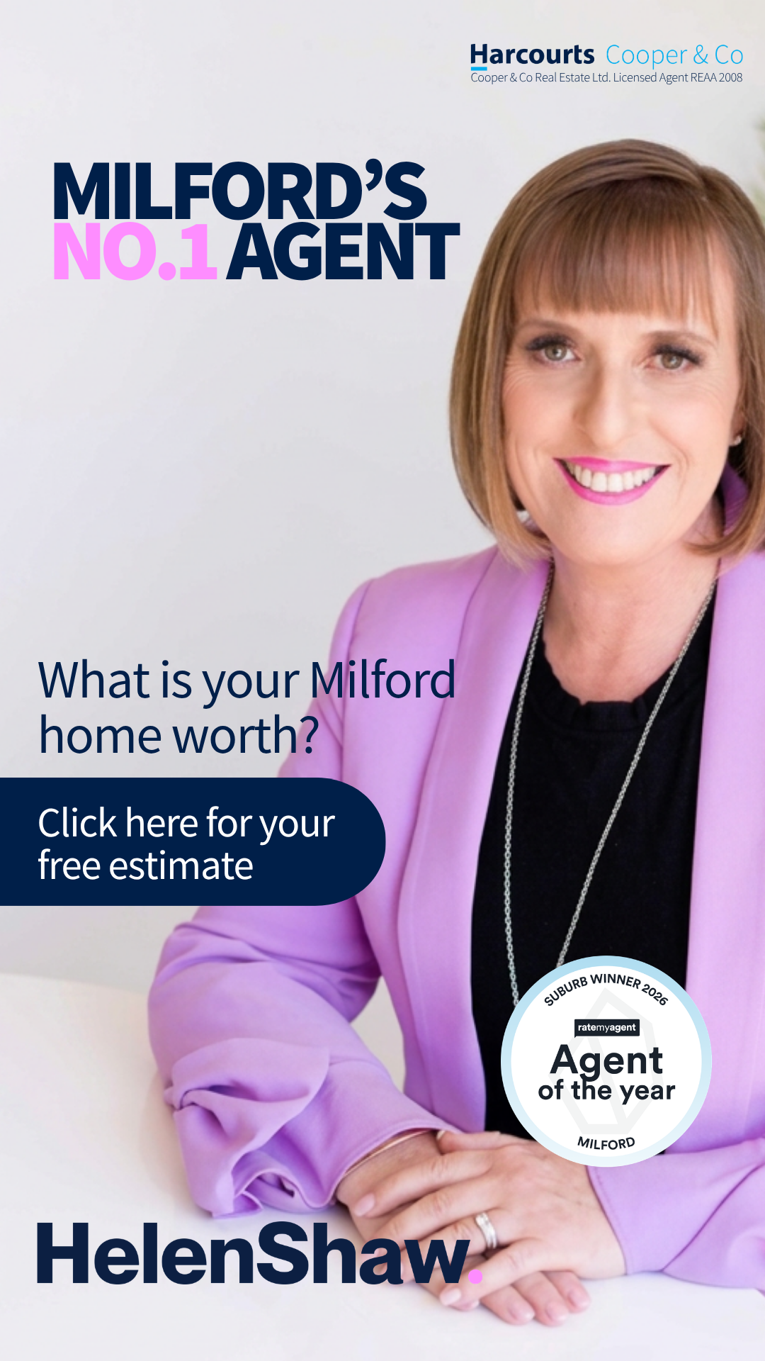 Helen Shaw - Harcourts Real Estate Facebook ad from Jul 2, 2026