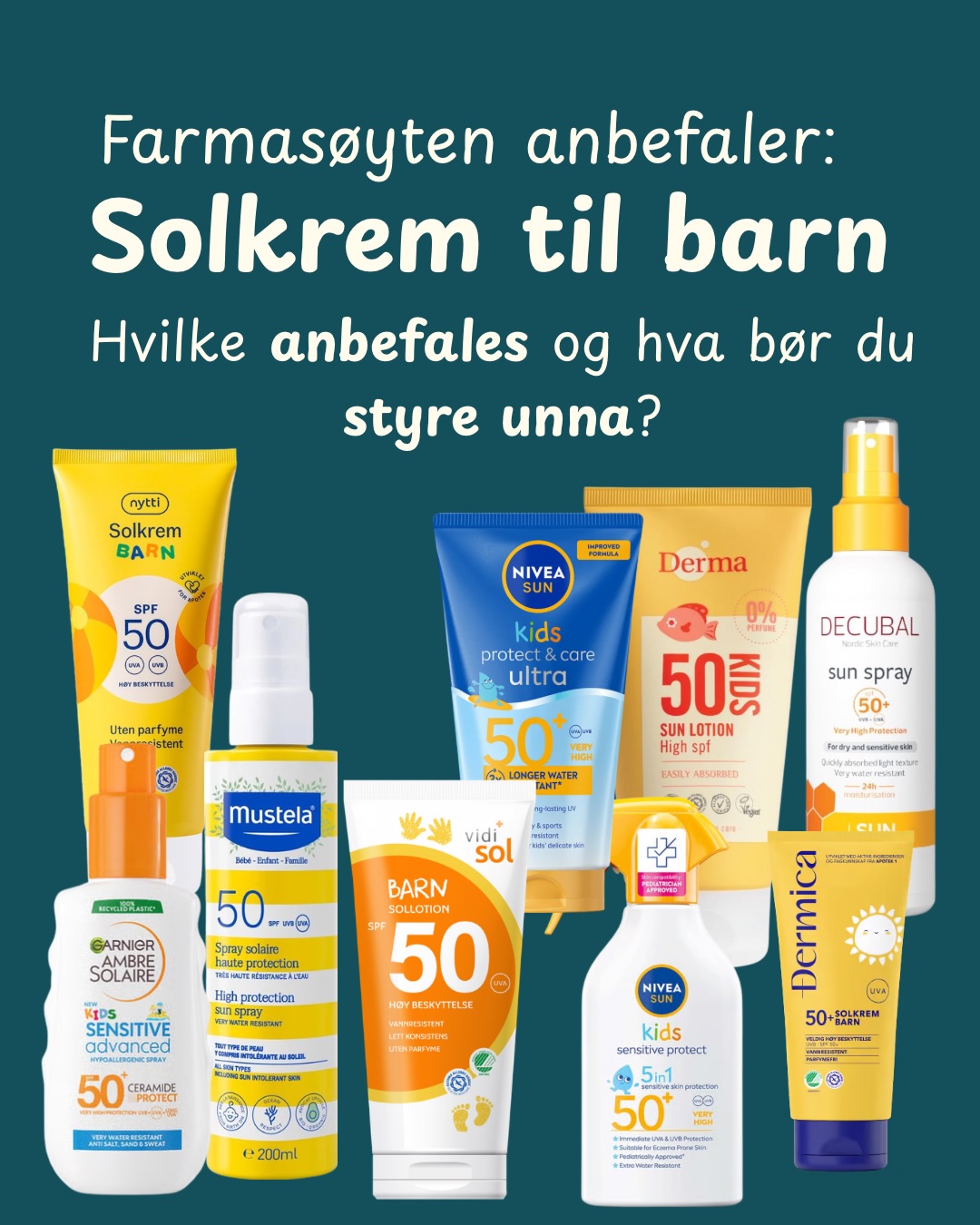 Instafarmasøytene Facebook ad: Det finnes mange solkremer som er trygge og…