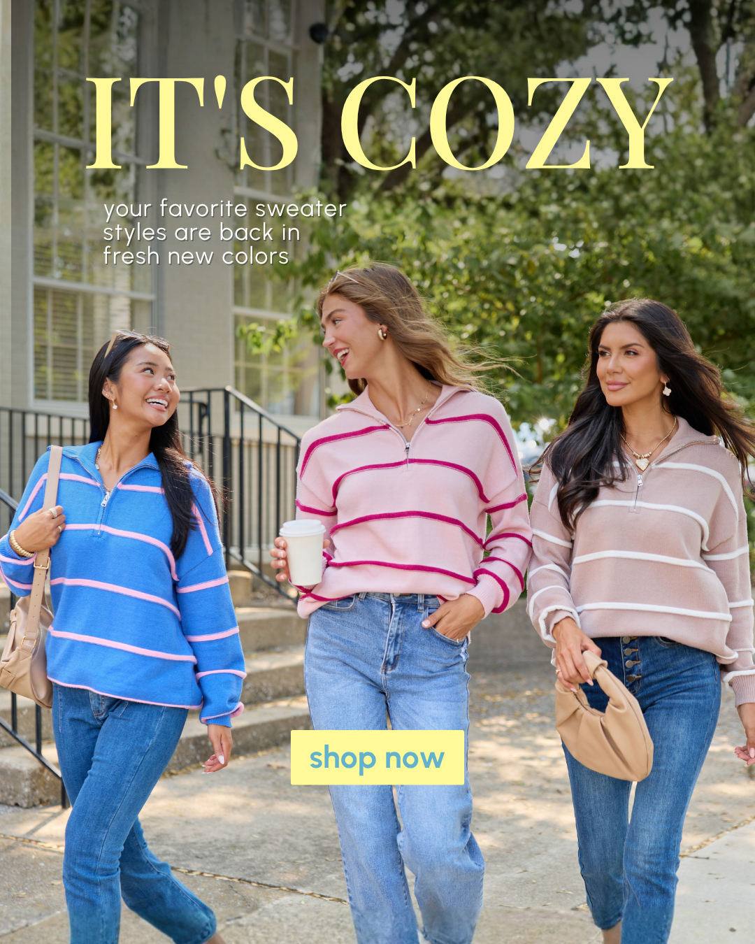Pink Lily Facebook ad: Shop Fall Favorites