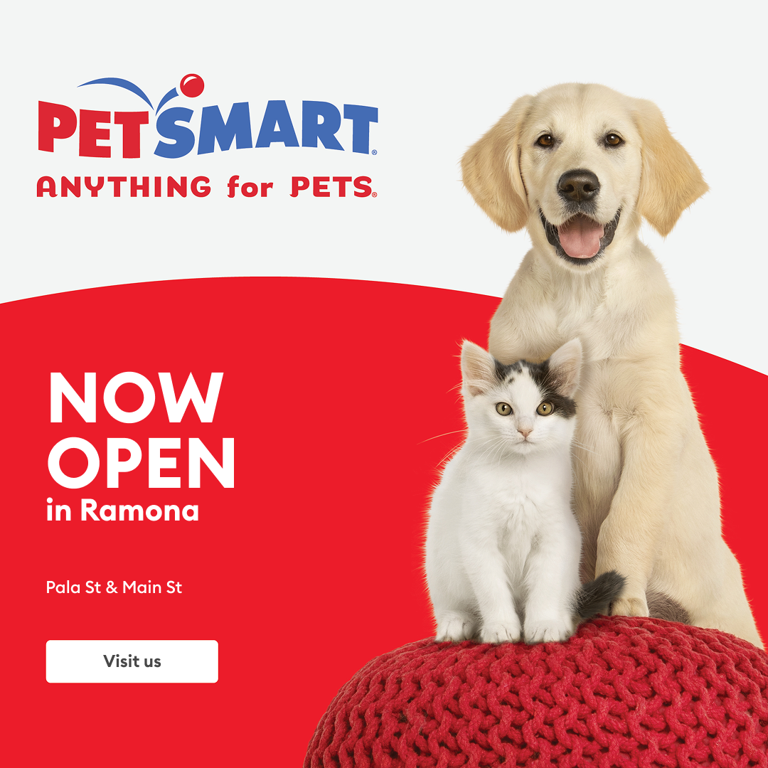 PetSmart Facebook ad: New PetSmart is now open!