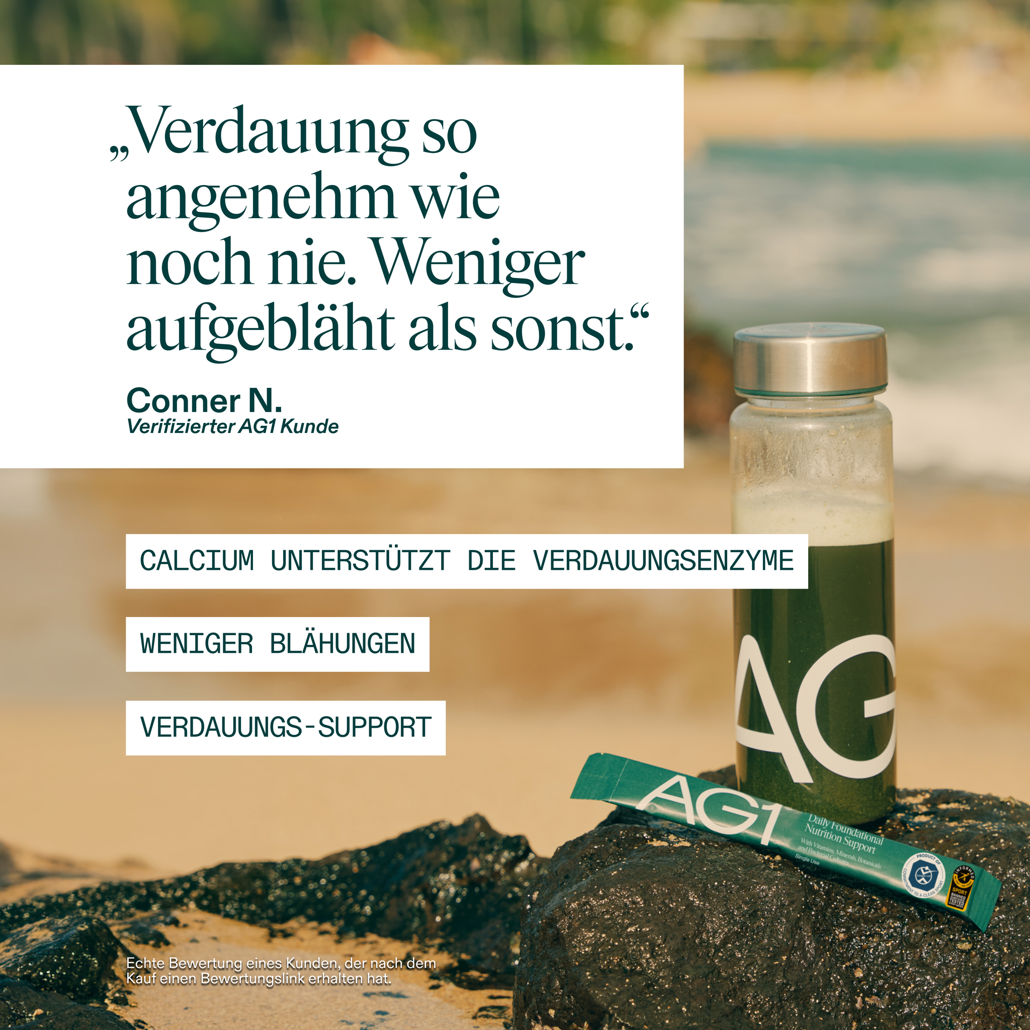 AG1 Deutschland Facebook ad