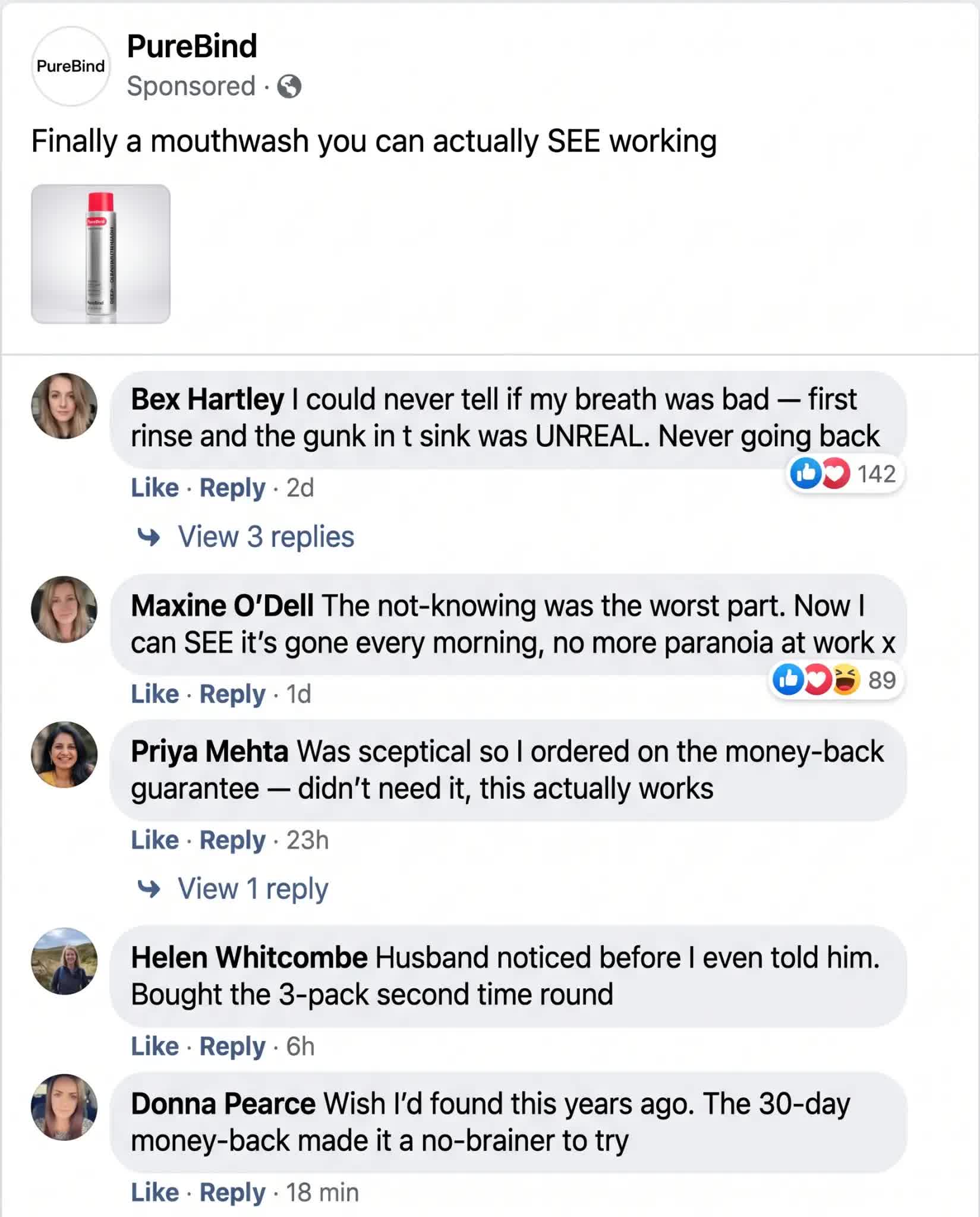 Harper Heights Facebook ad