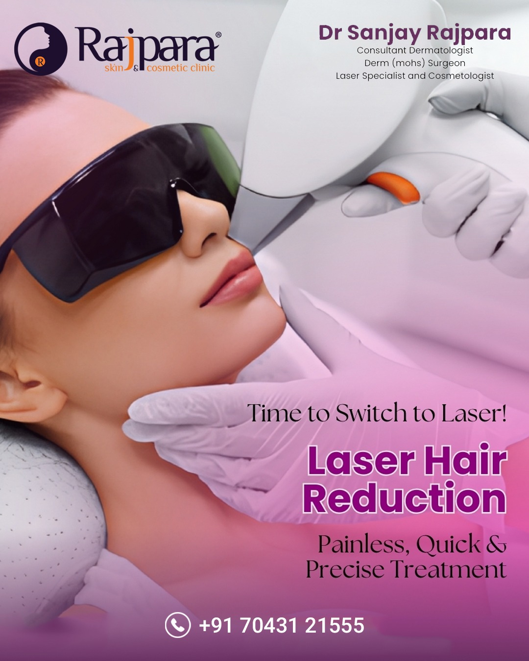 Rajpara Skin Clinic Facebook ad