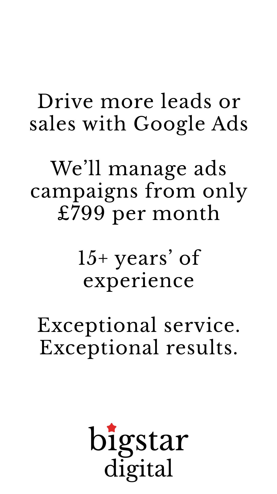 Big Star Digital Facebook ad from Jun 16, 2026