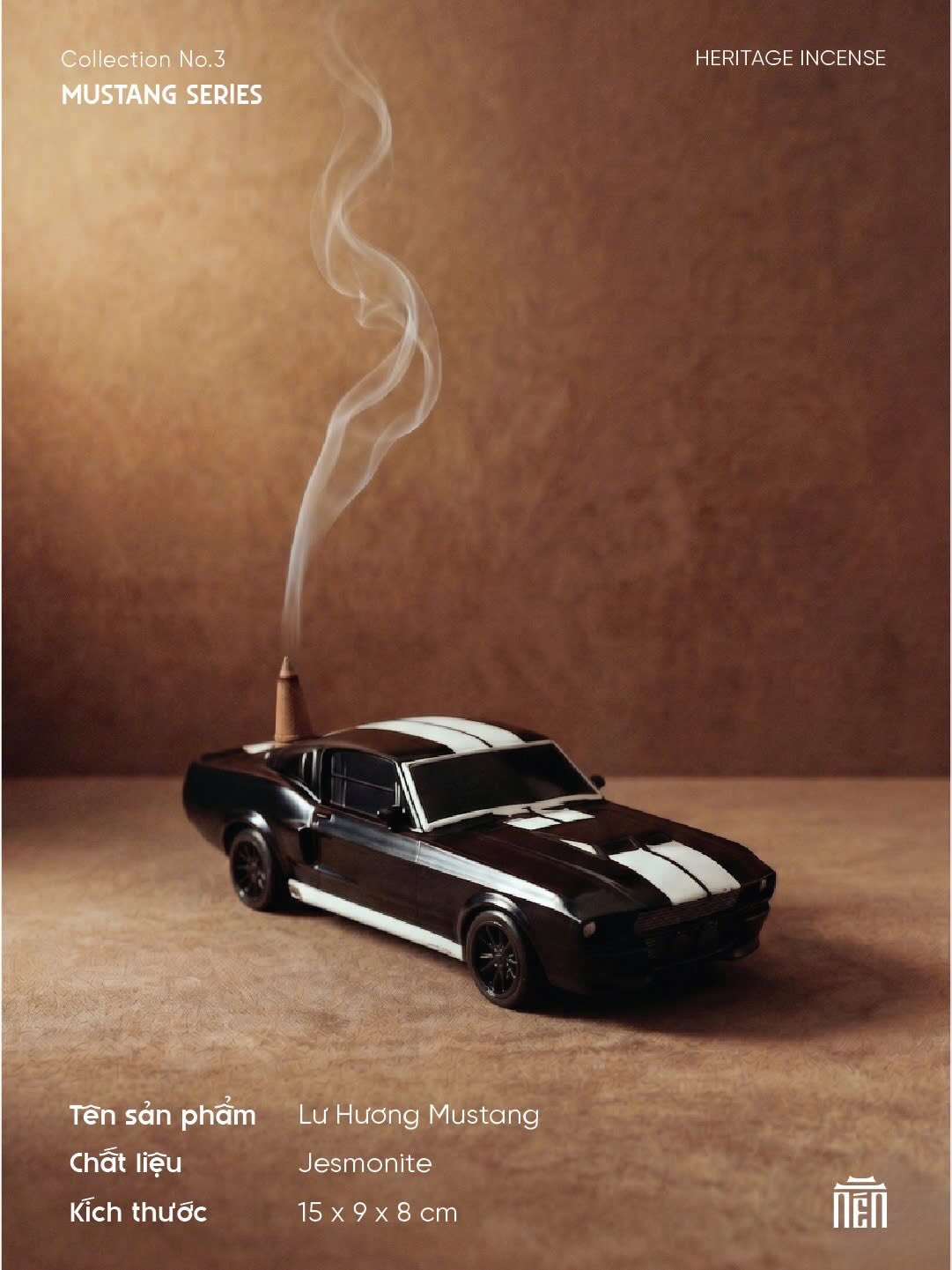 NÉN - Heritage Incense Facebook ad: Limited Edition, Mustang Incense Burner