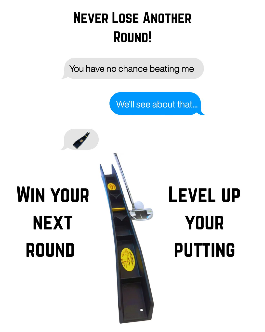 Golf Training Aids Facebook ad